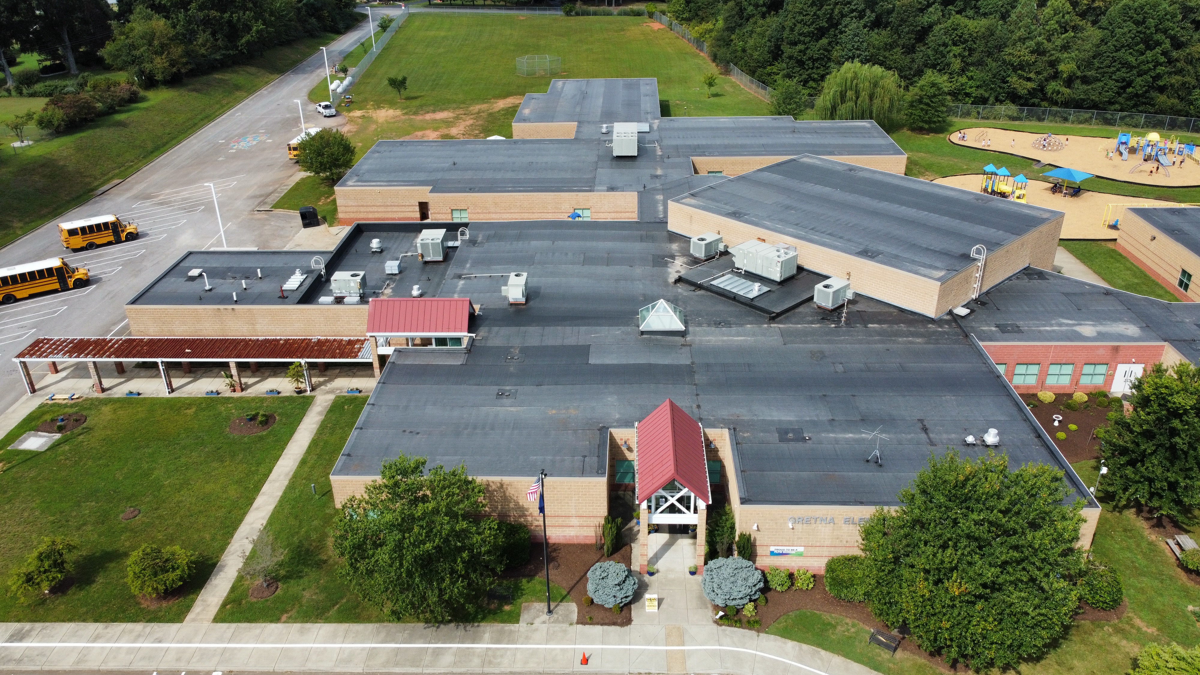 K-12 School Roofing roof planning in Greensboro