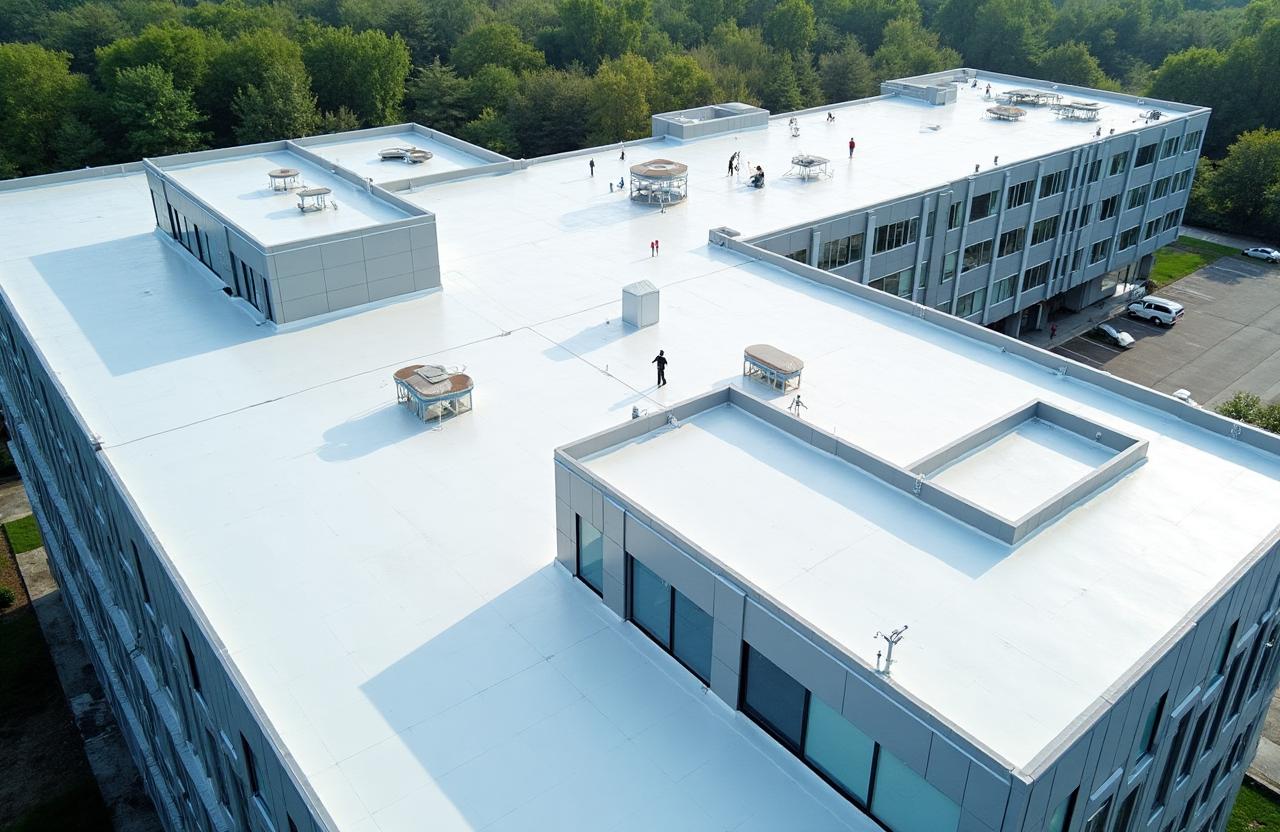 Office Complex Roofing roof planning in Greensboro