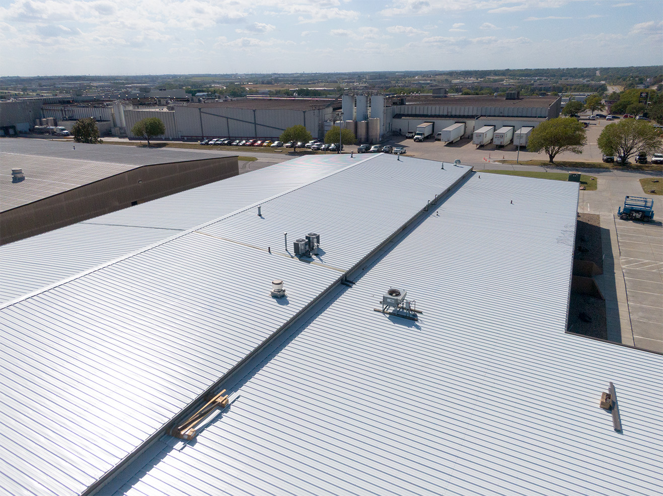 Standing Seam and R-Panel Metal Roof Systems roof planning in Greensboro
